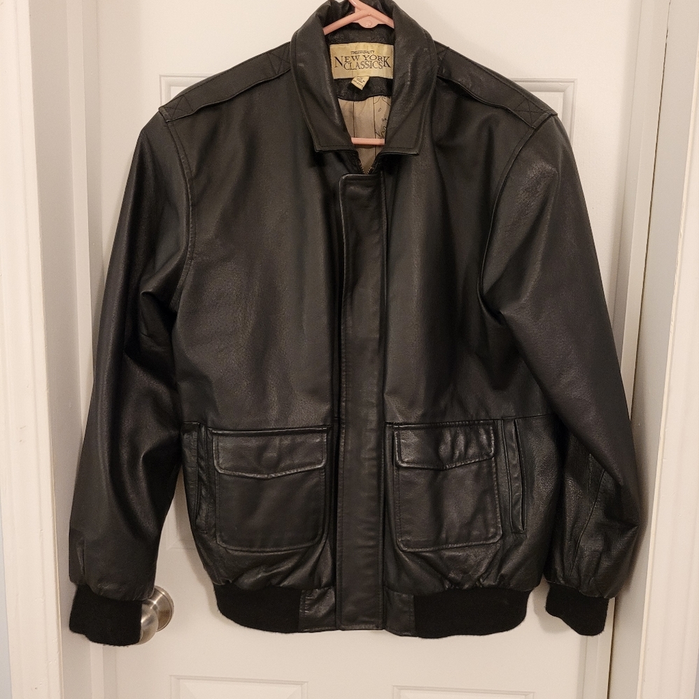Timeless Quality New York Classics Authentic Leather Jacket